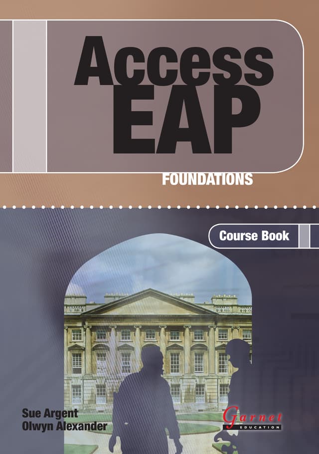 Access EAP: Foundations – Course Book with audio CDs