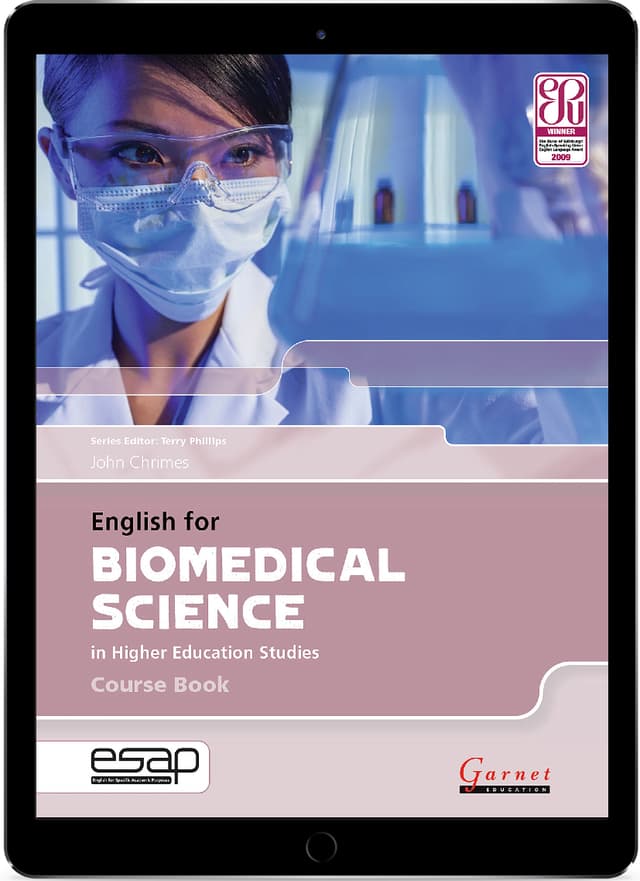English for Biomedical Science in Higher Education Studies Course Book