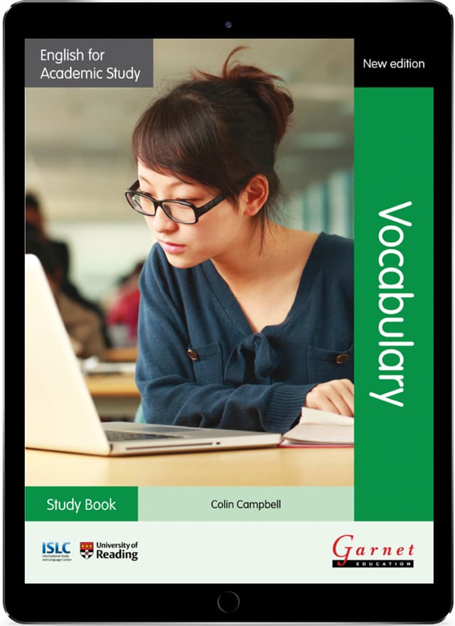English for Academic Study: Vocabulary – Study eBook