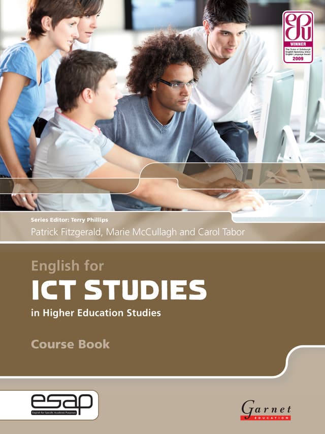English for ICT Studies in Higher Education Studies Course Book with audio CDs
