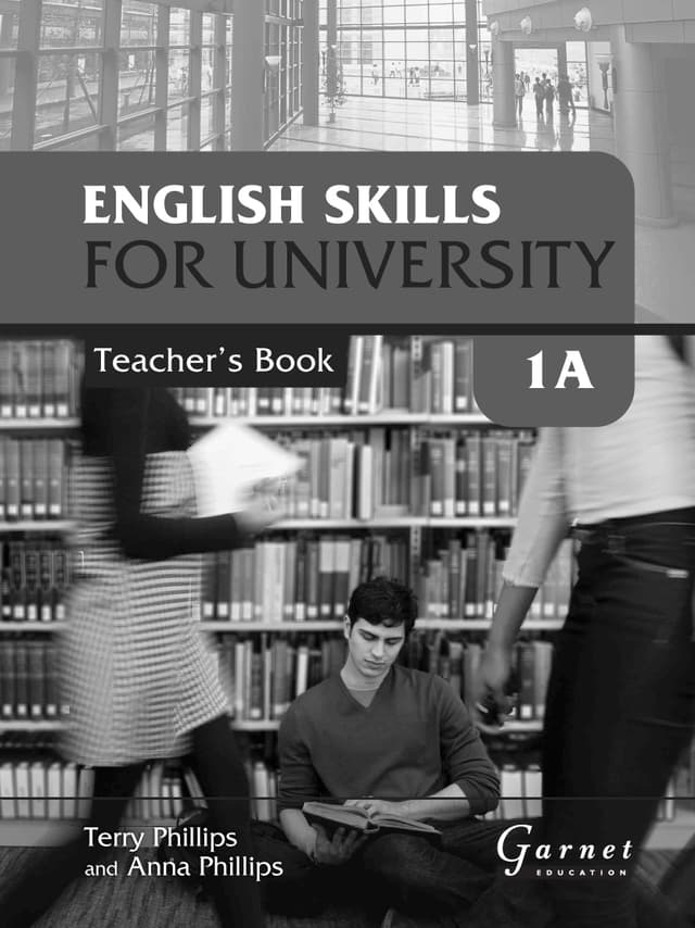 English Skills for University Level 1A Teacher's Book
