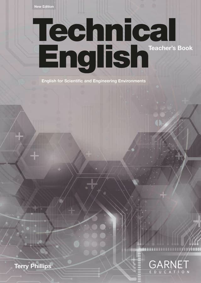 Technical English Teacher's Book