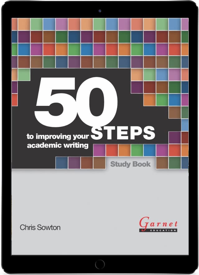 50 Steps to Improving Your Academic Writing Study Book