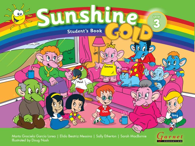 Sunshine Gold Level 3 – Student's Book