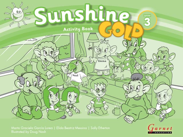 Sunshine Gold Level 3 – Activity Book