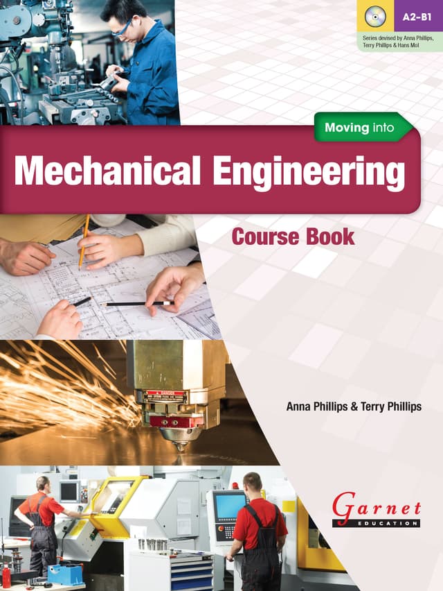 Moving into Mechanical Engineering Course Book with audio DVD