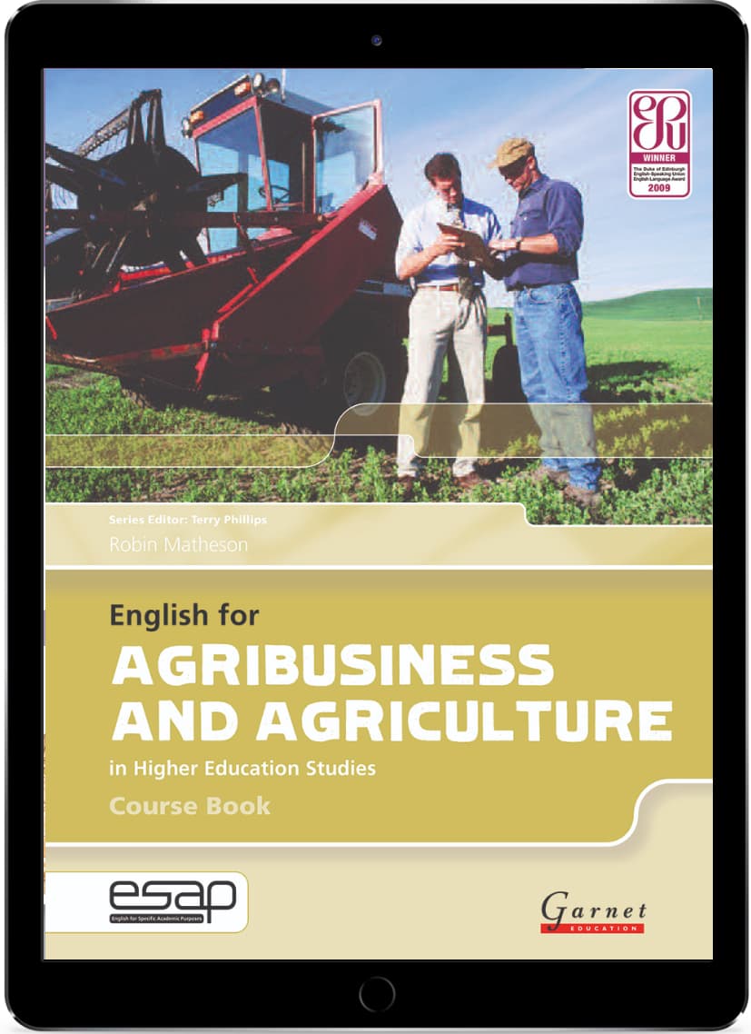 English for Agribusiness and Agriculture in Higher Education Studies Course Book