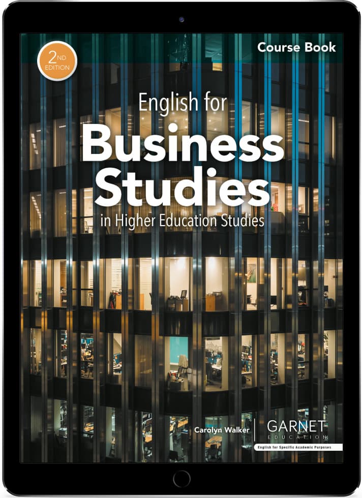 English for Business Studies in Higher Education Studies - 2nd Edition Course eBook