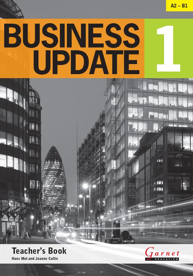Business Update 1 Teacher's Book