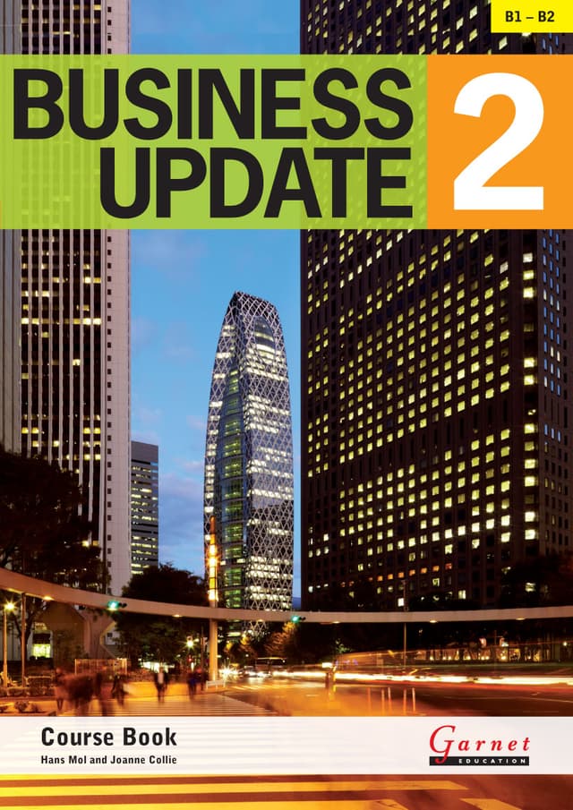 Business Update 2 Course Book with audio CDs