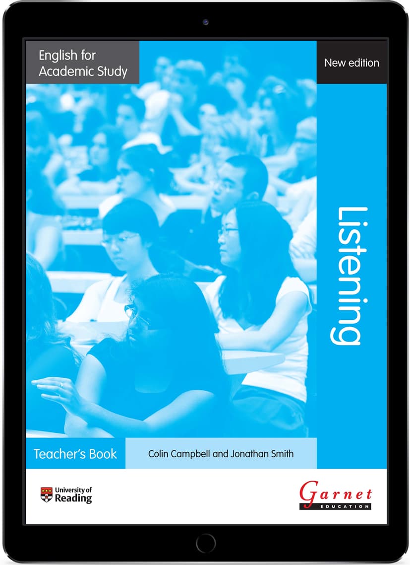 English for Academic Study: Listening – Teacher's eBook