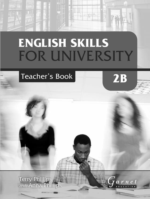 English Skills for University Level 2B Teacher's Book
