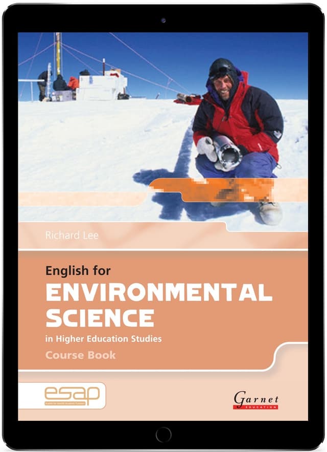 English for Environmental Science in Higher Education Studies Course Book