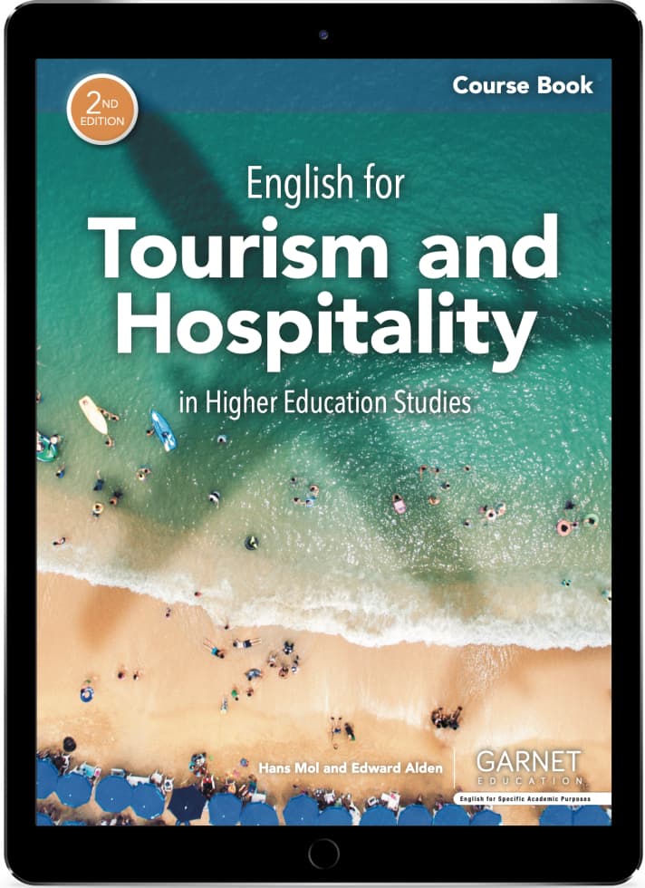 English for Tourism and Hospitality in Higher Education Studies - 2nd Edition Course eBook