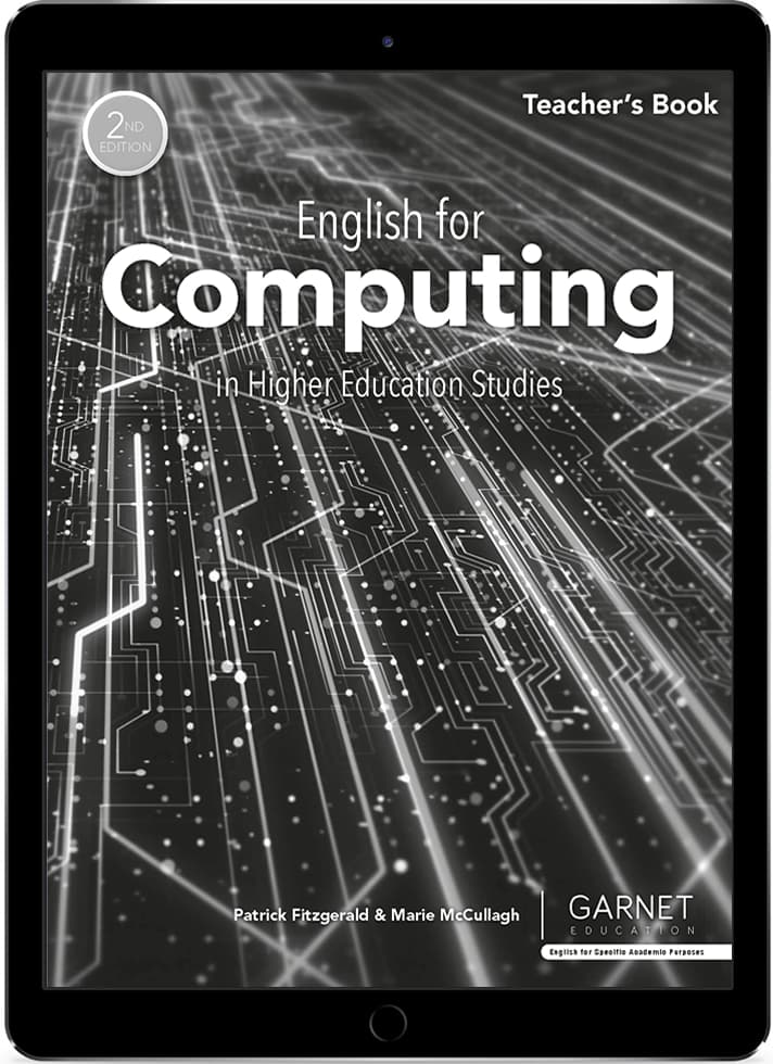 English for Computing in Higher Education Studies - 2nd Edition Teacher's eBook