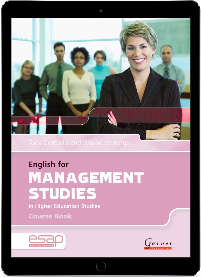 English for Management Studies in Higher Education Studies Course eBook