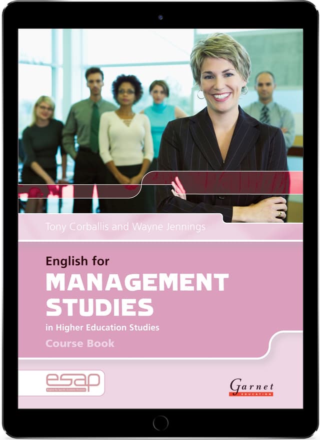 English for Management Studies in Higher Education Studies Course eBook