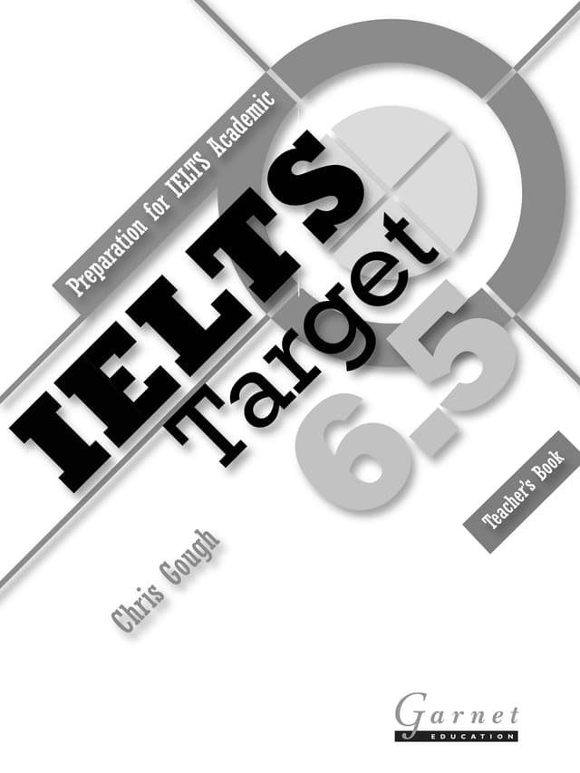 IELTS Target 6.5: Preparation for IELTS Academic Teachers Book