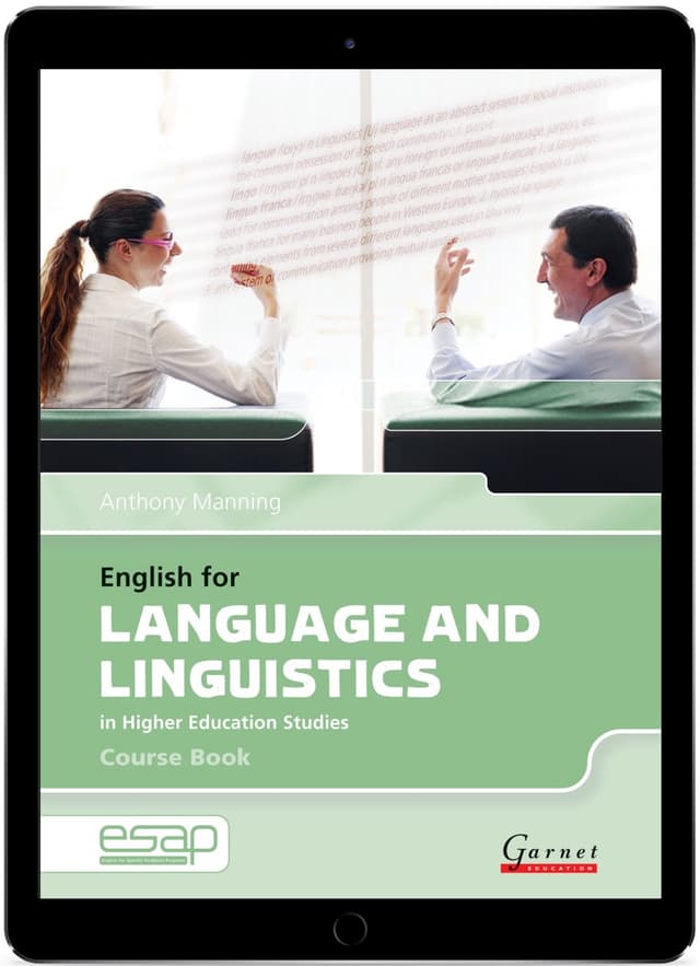 English for Language and Linguistics in Higher Education Studies Course Book
