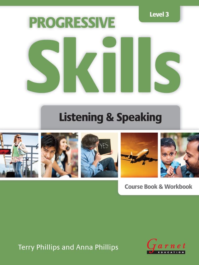 Progressive Skills 3 Listening & Speaking Combined Course Book and Workbook with DVDs