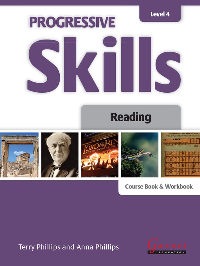 Progressive Skills 4 Reading Combined Course Book and Workbook