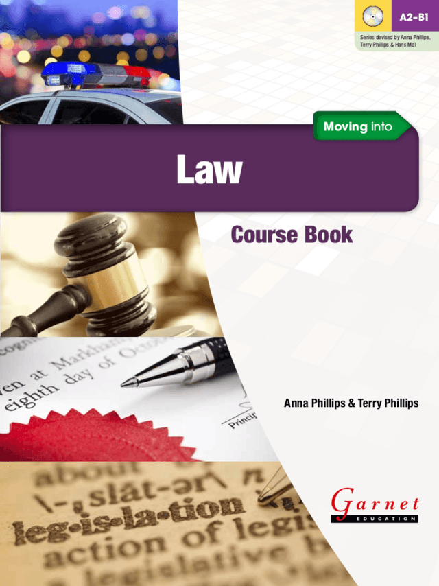 Moving into Law Course Book with audio DVD