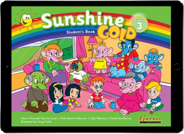 Sunshine Gold Level 3 – Student's Book