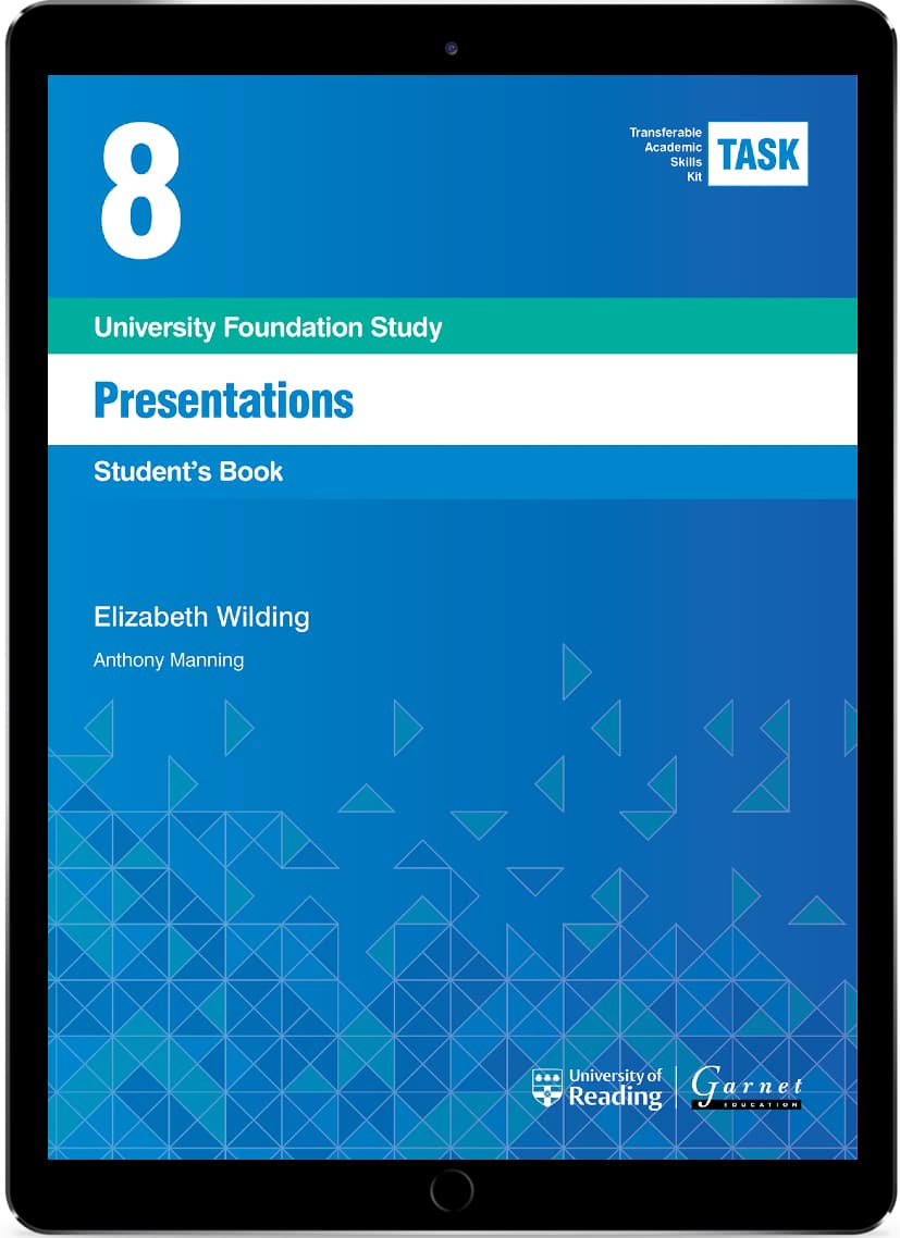 TASK 8 Presentations (2015) Student’s Book