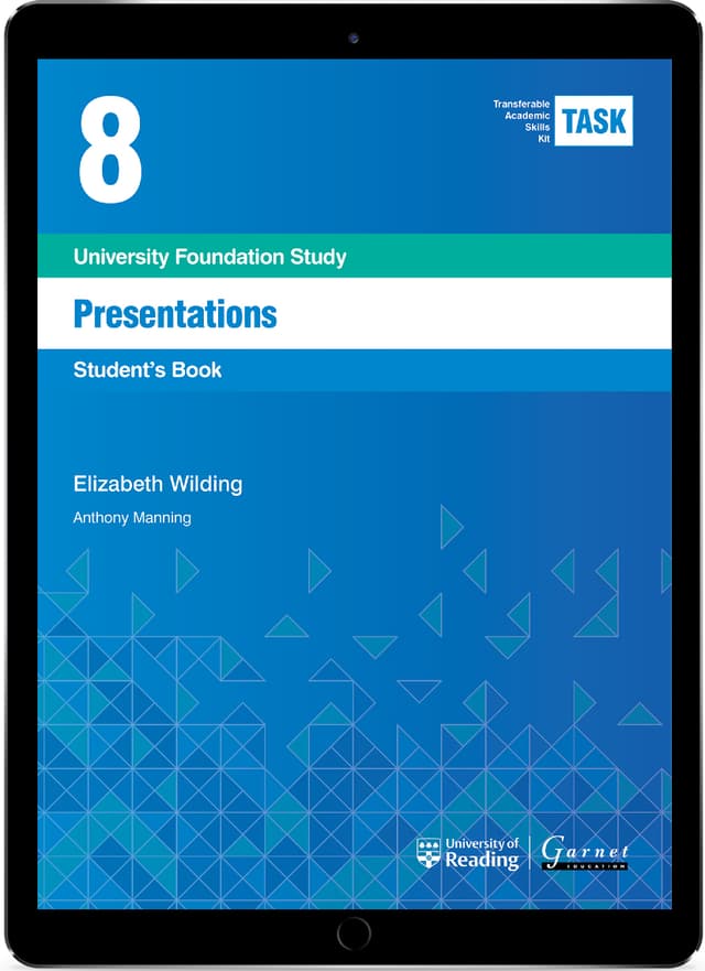 TASK 8 Presentations (2015) Student’s Book