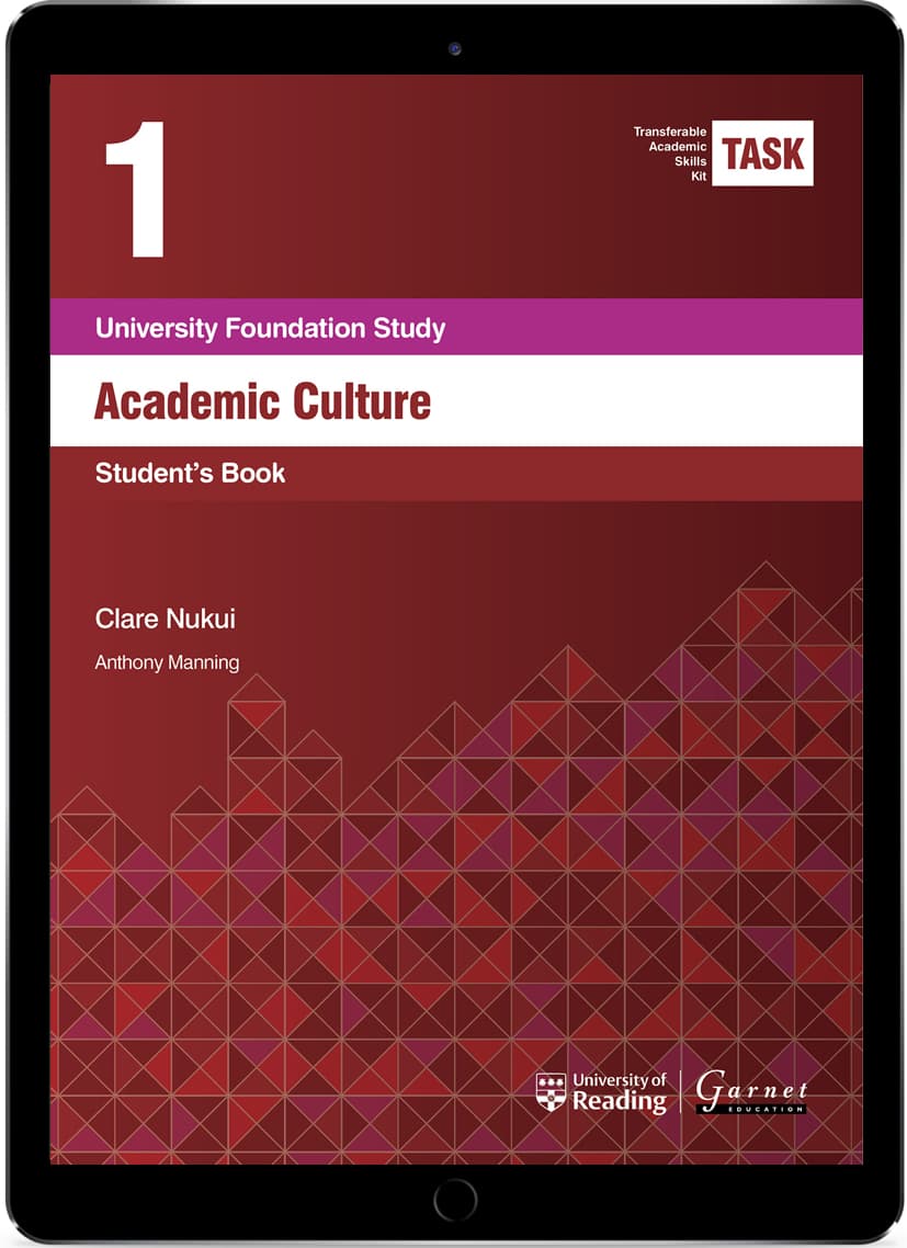 TASK 1 Academic Culture (2015) Student's Book
