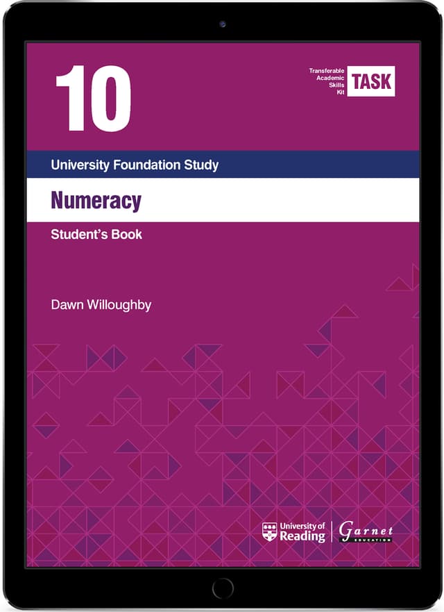 TASK 10 Numeracy (2015) Student’s Book