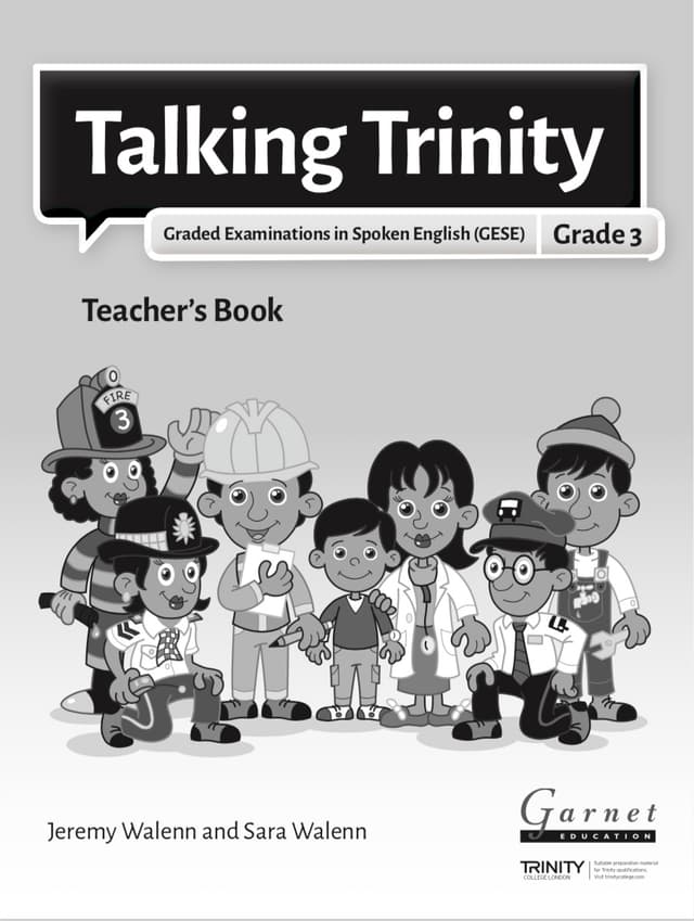 Talking Trinity 2018 Edition – GESE Grade 3 Teacher's Book