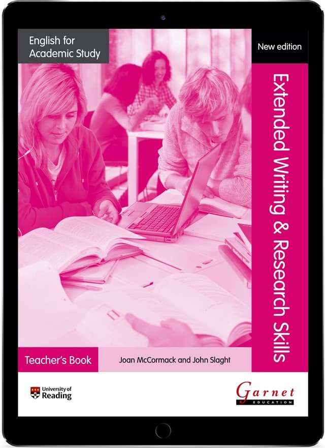 English for Academic Study: Extended Writing & Research Skills – Teacher’s eBook