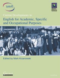 Current Developments in English for Academic Specific and Occupational Purposes