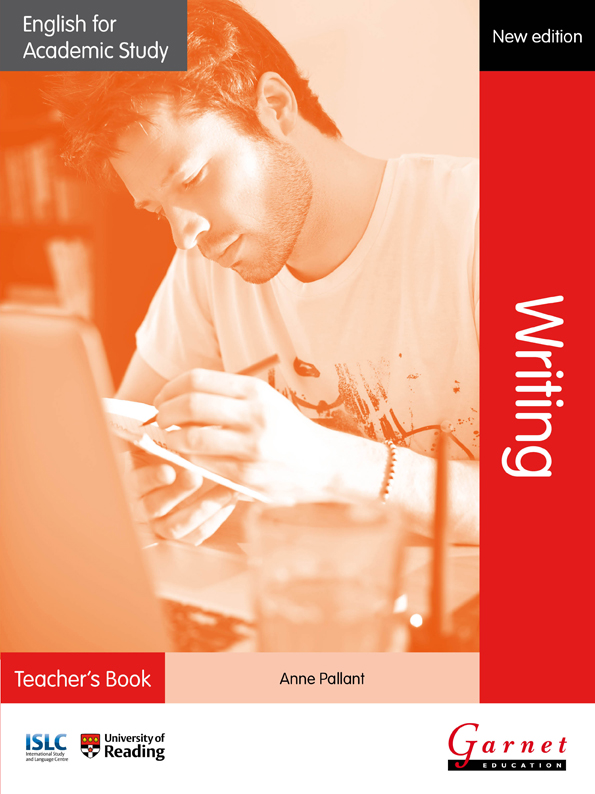 Garnet　Education　Academic　Teacher's　Writing　Book　English　for