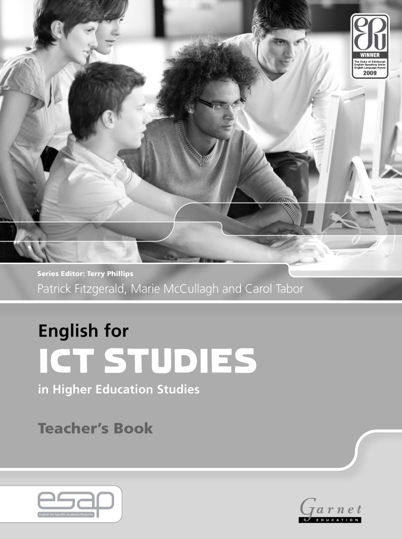 English　for　Teacher's　ICT　Studies　Education　Book　Garnet